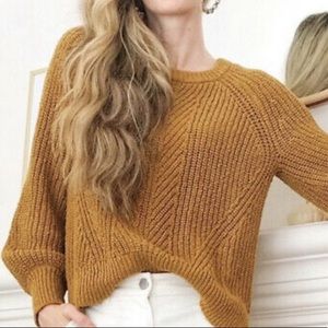 Madewell Balloon-Sleeve Pullover Sweater